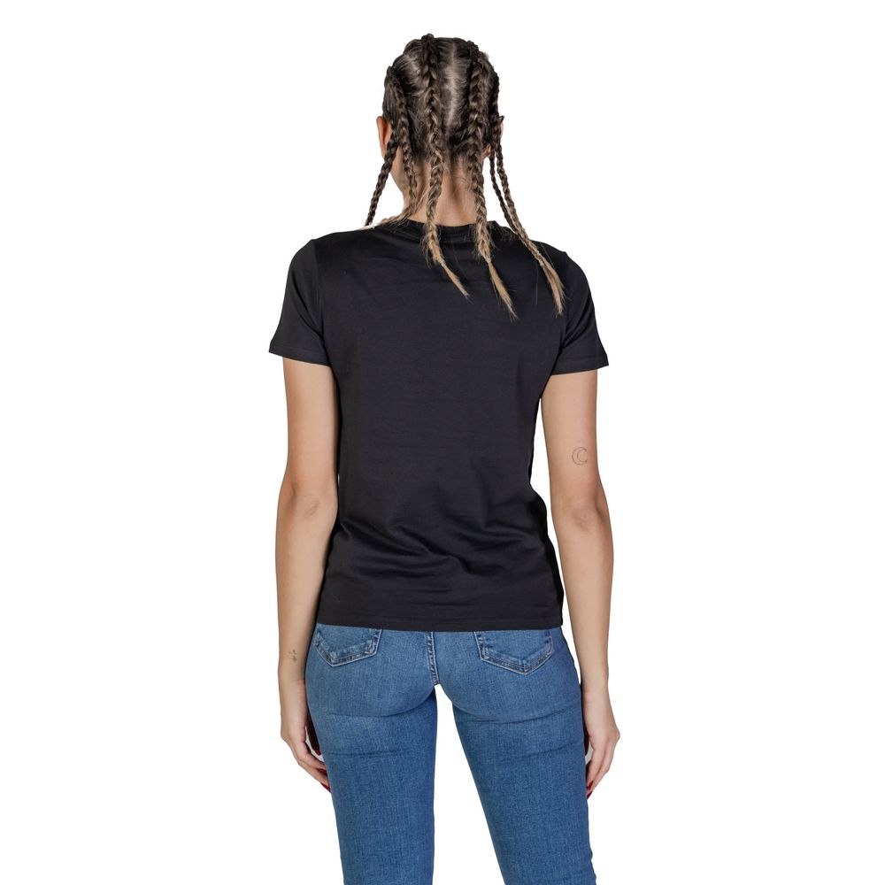 Guess Schwarze Baumwolle Tops & T-Shirt