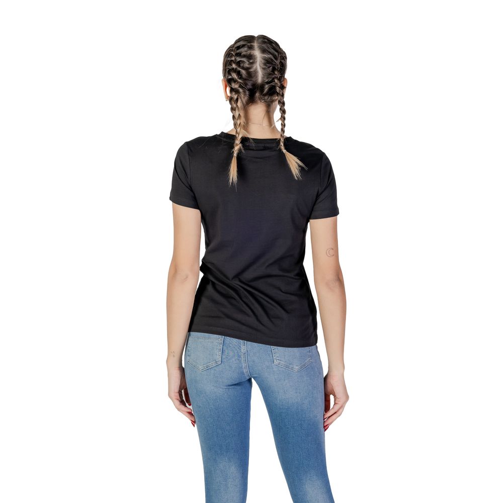 Guess Schwarze Baumwolle Tops & T-Shirt