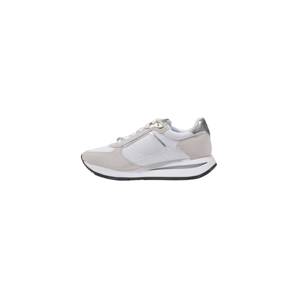 Guess Silberner Polyester-Sneaker