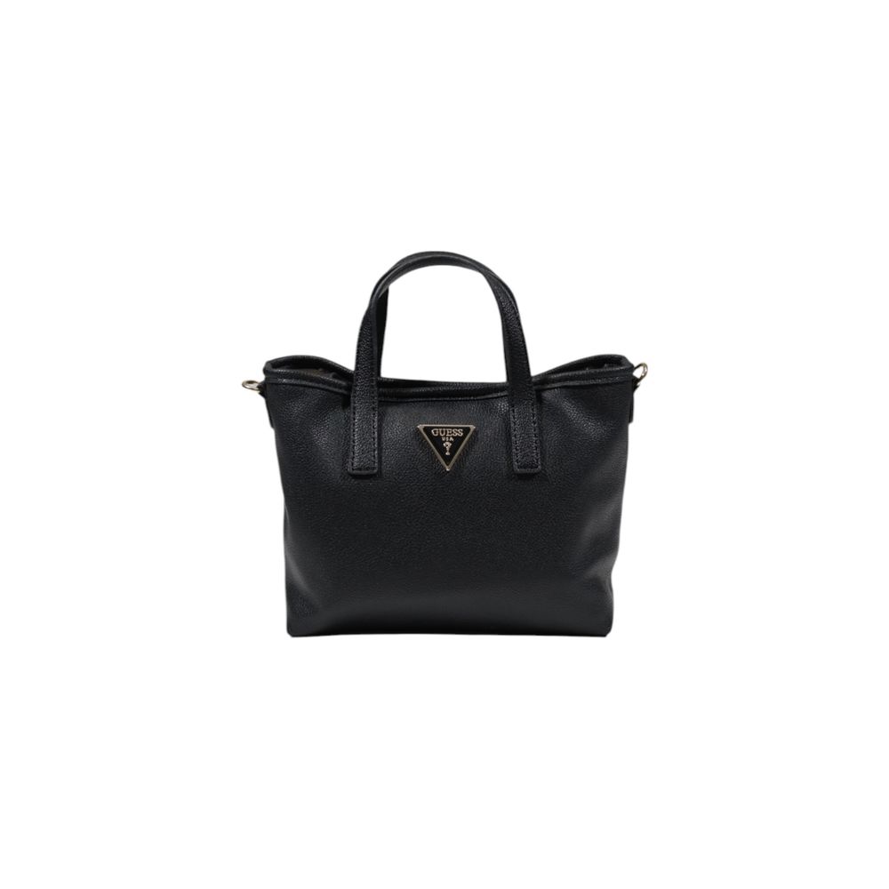 Guess Schwarze Polyethylen-Handtasche