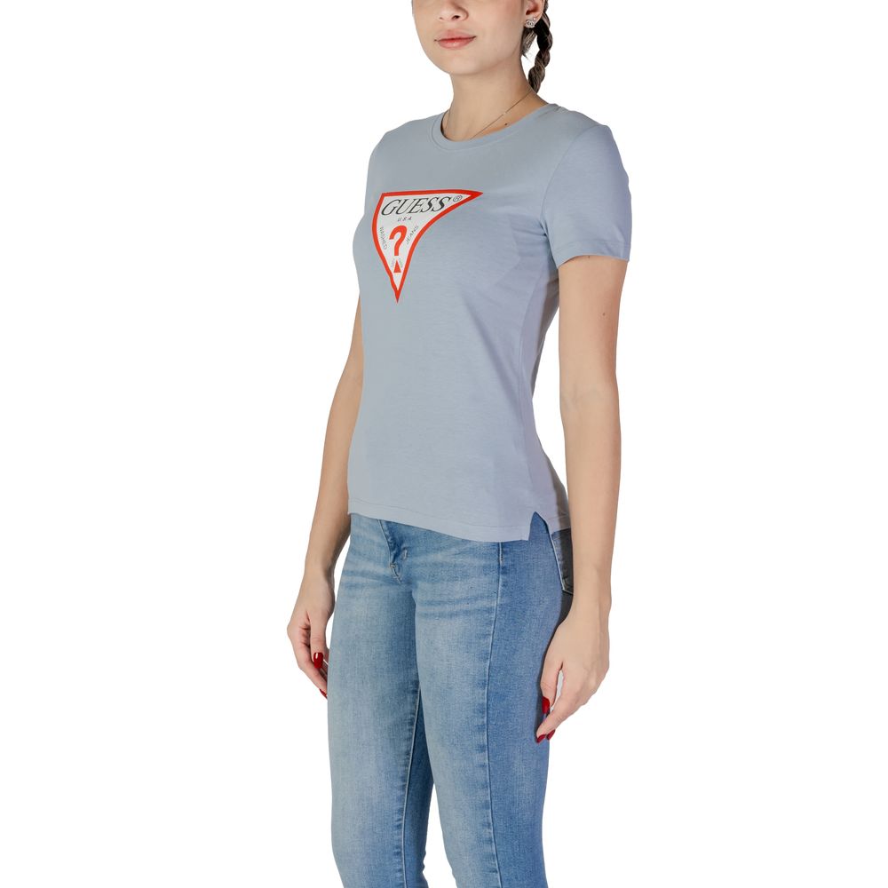 Guess Blaue Baumwolle Tops & T-Shirt