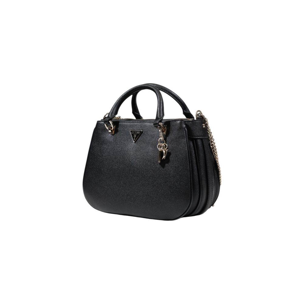 Guess Schwarze Polyethylen-Handtasche