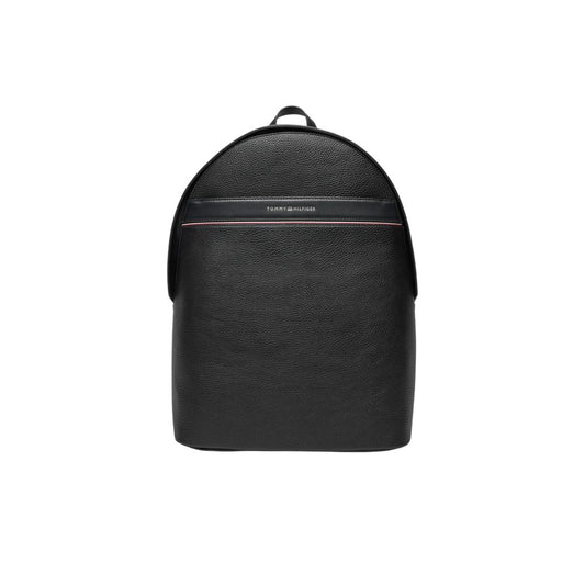 Tommy Hilfiger Schwarzer Polyethylen-Rucksack