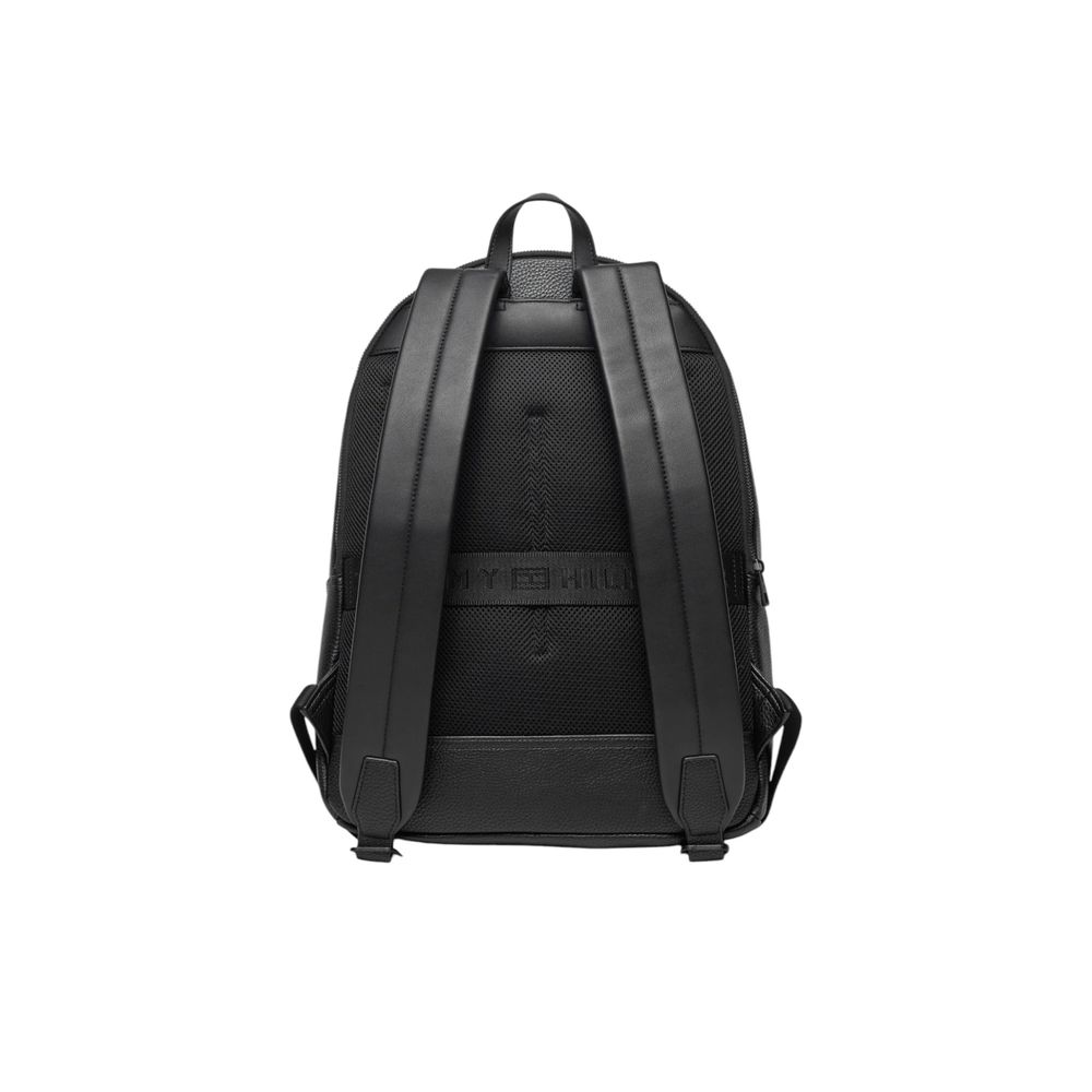 Tommy Hilfiger Schwarzer Polyethylen-Rucksack