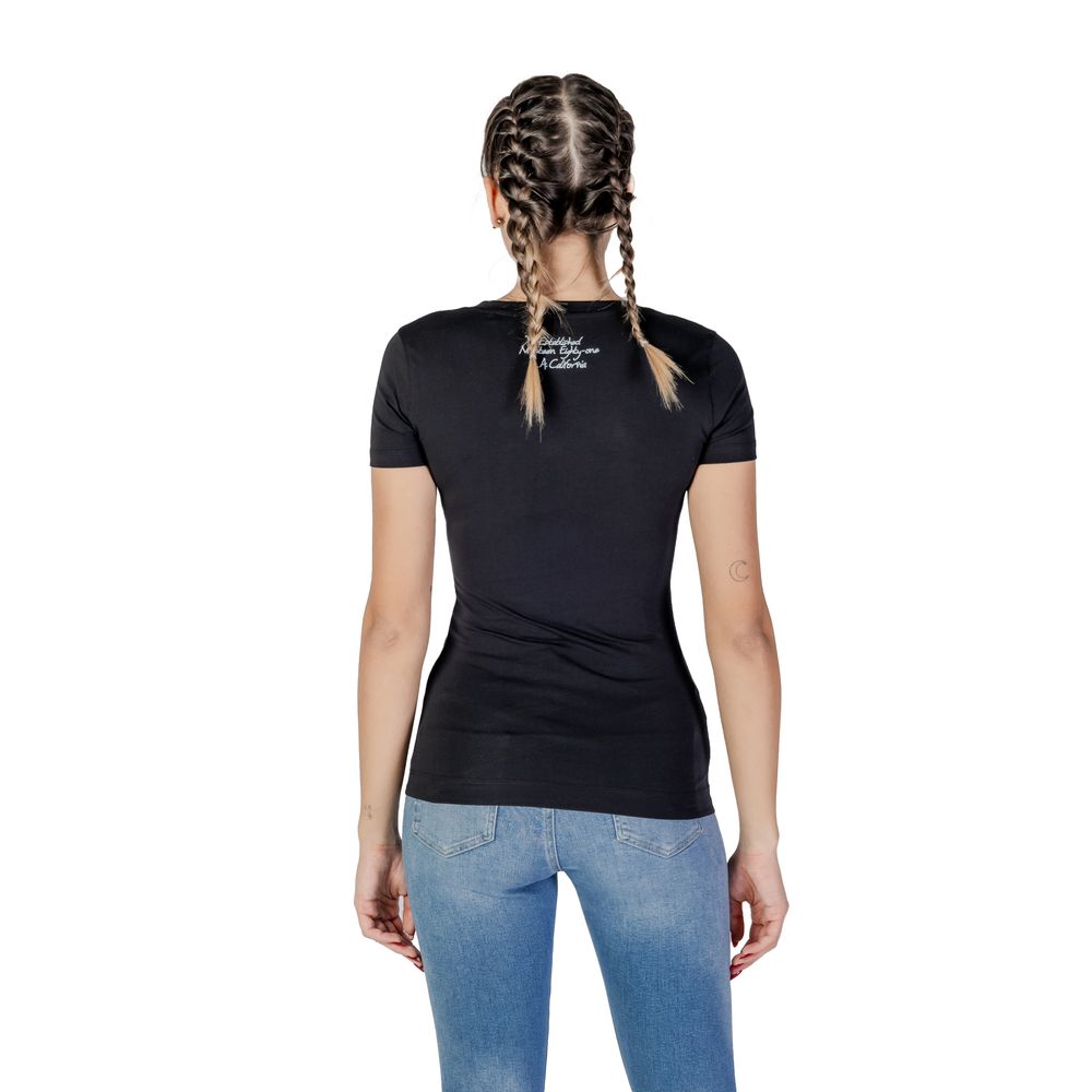 Guess Schwarze Baumwolle Tops & T-Shirt