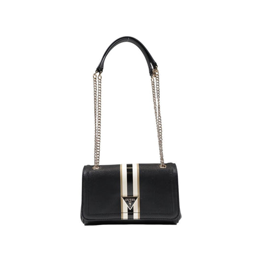 Guess Schwarze Polyethylen-Handtasche