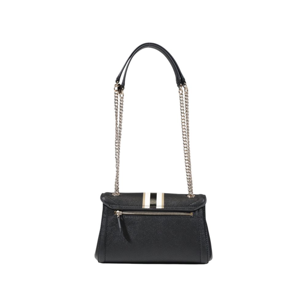 Guess Schwarze Polyethylen-Handtasche