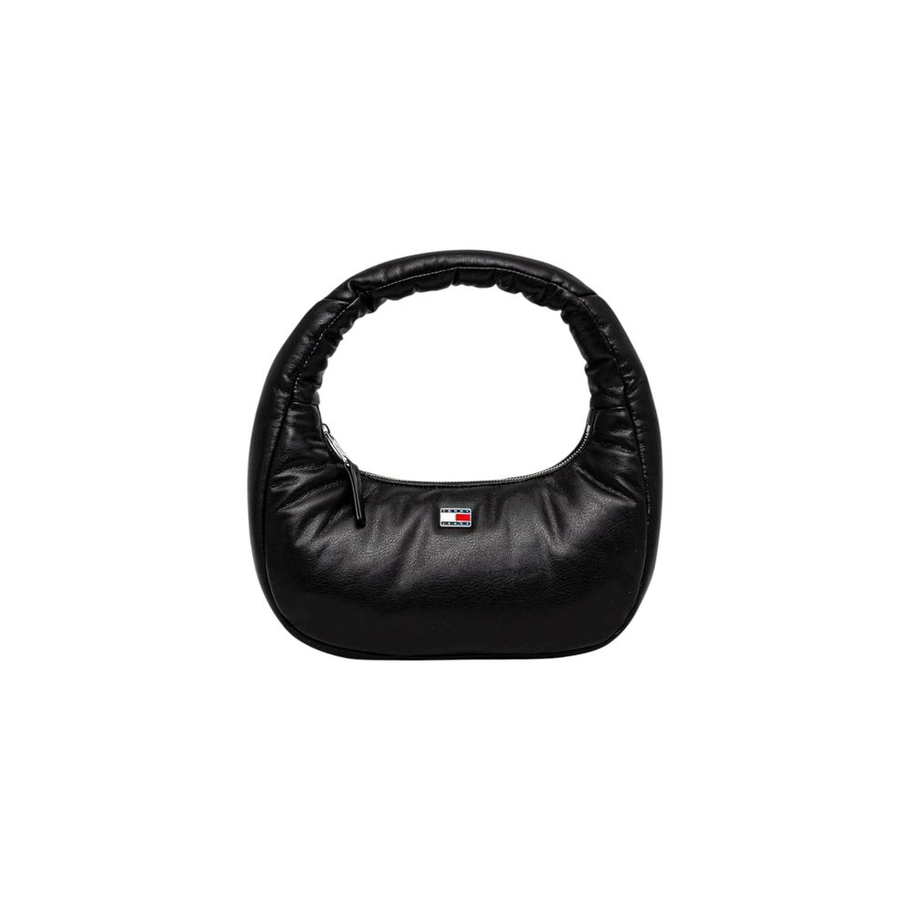 Tommy Hilfiger Schwarze Polyethylen-Handtasche