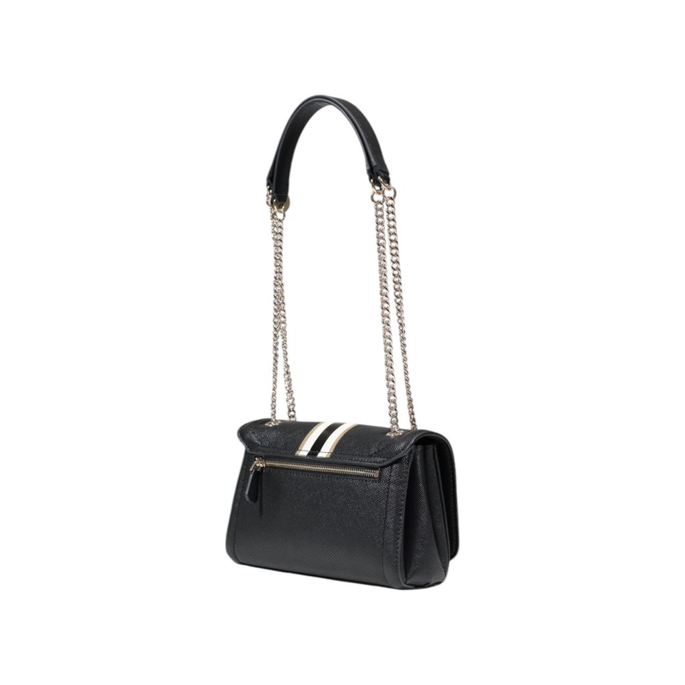 Guess Schwarze Polyethylen-Handtasche