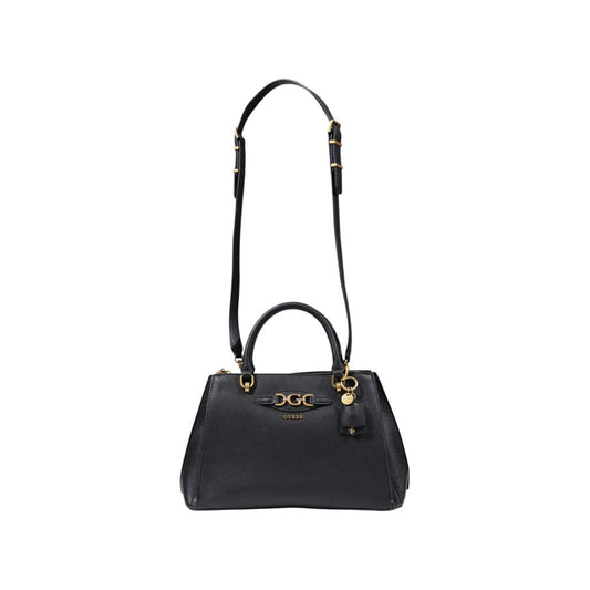 Guess Schwarze Polyethylen-Handtasche