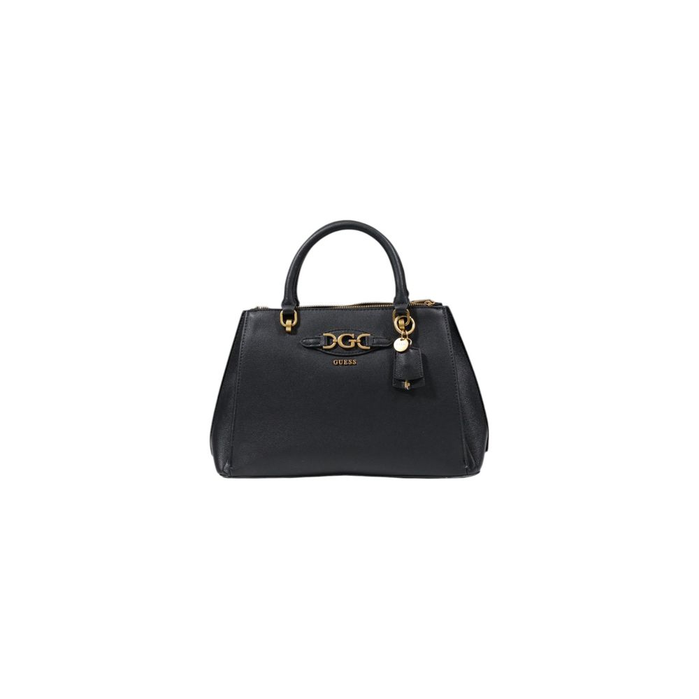 Guess Schwarze Polyethylen-Handtasche