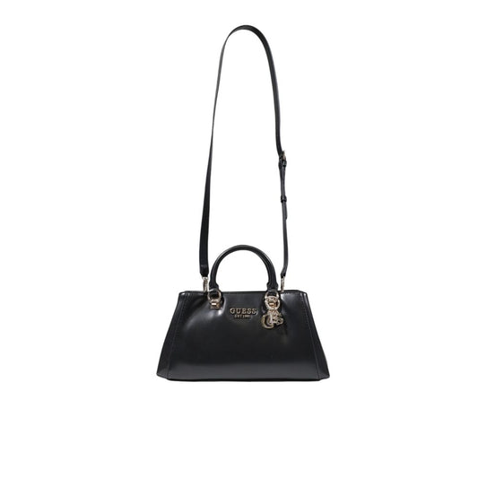 Guess Schwarze Polyethylen-Handtasche