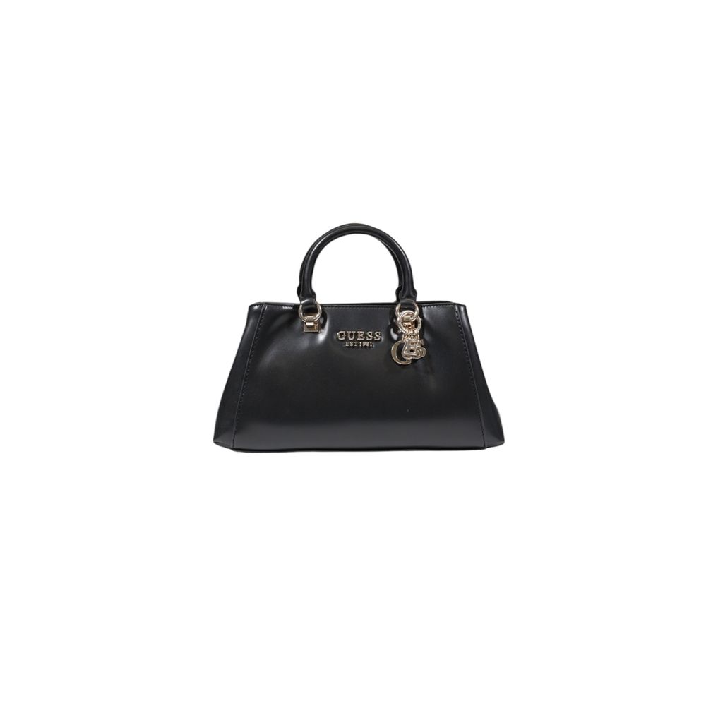 Guess Schwarze Polyethylen-Handtasche