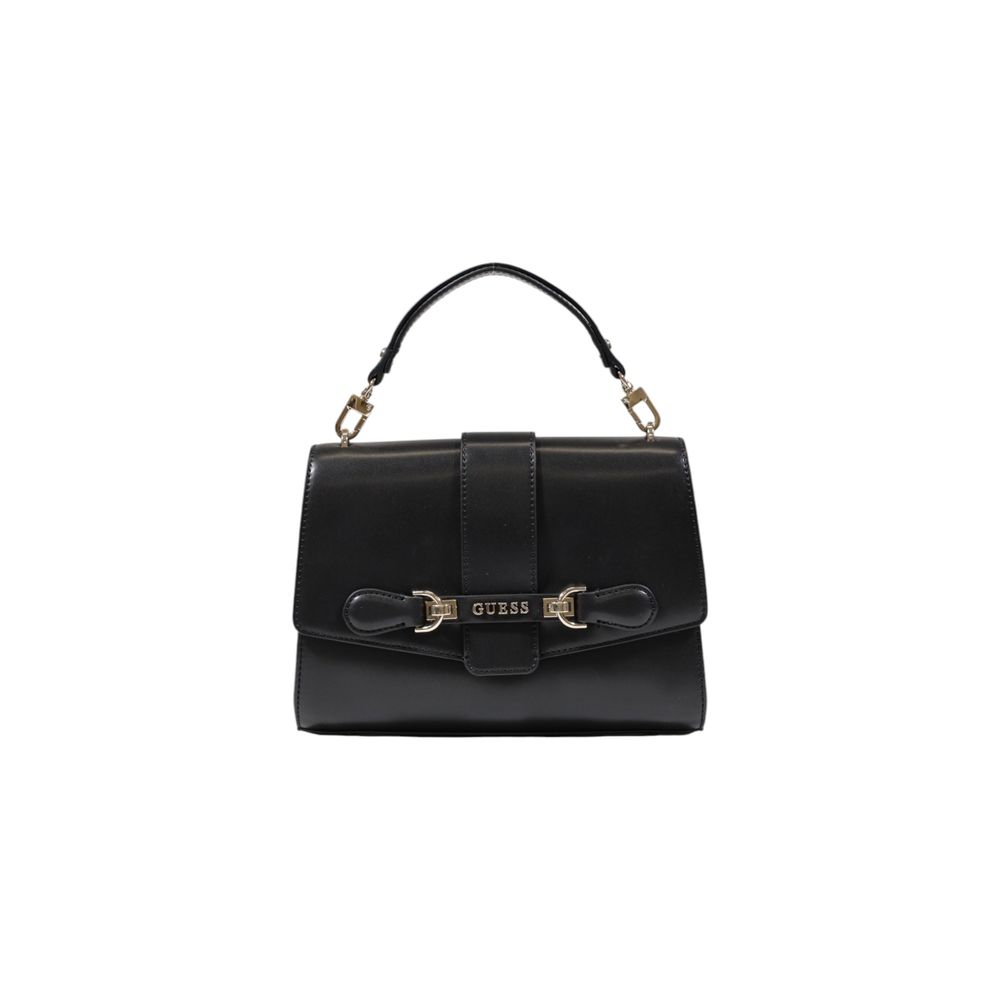 Guess Schwarze Polyethylen-Handtasche