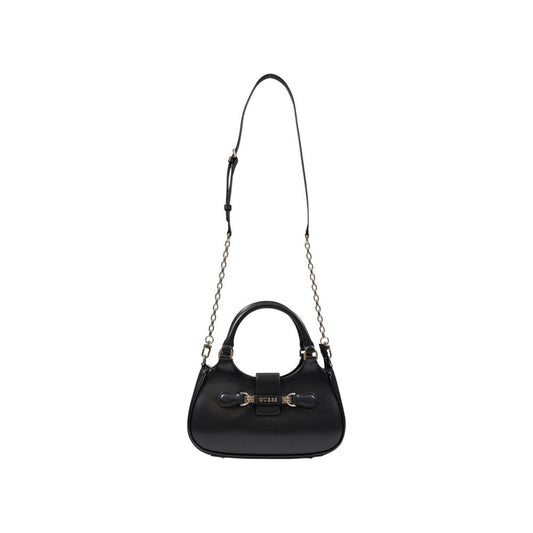 Guess Schwarze Polyethylen-Handtasche