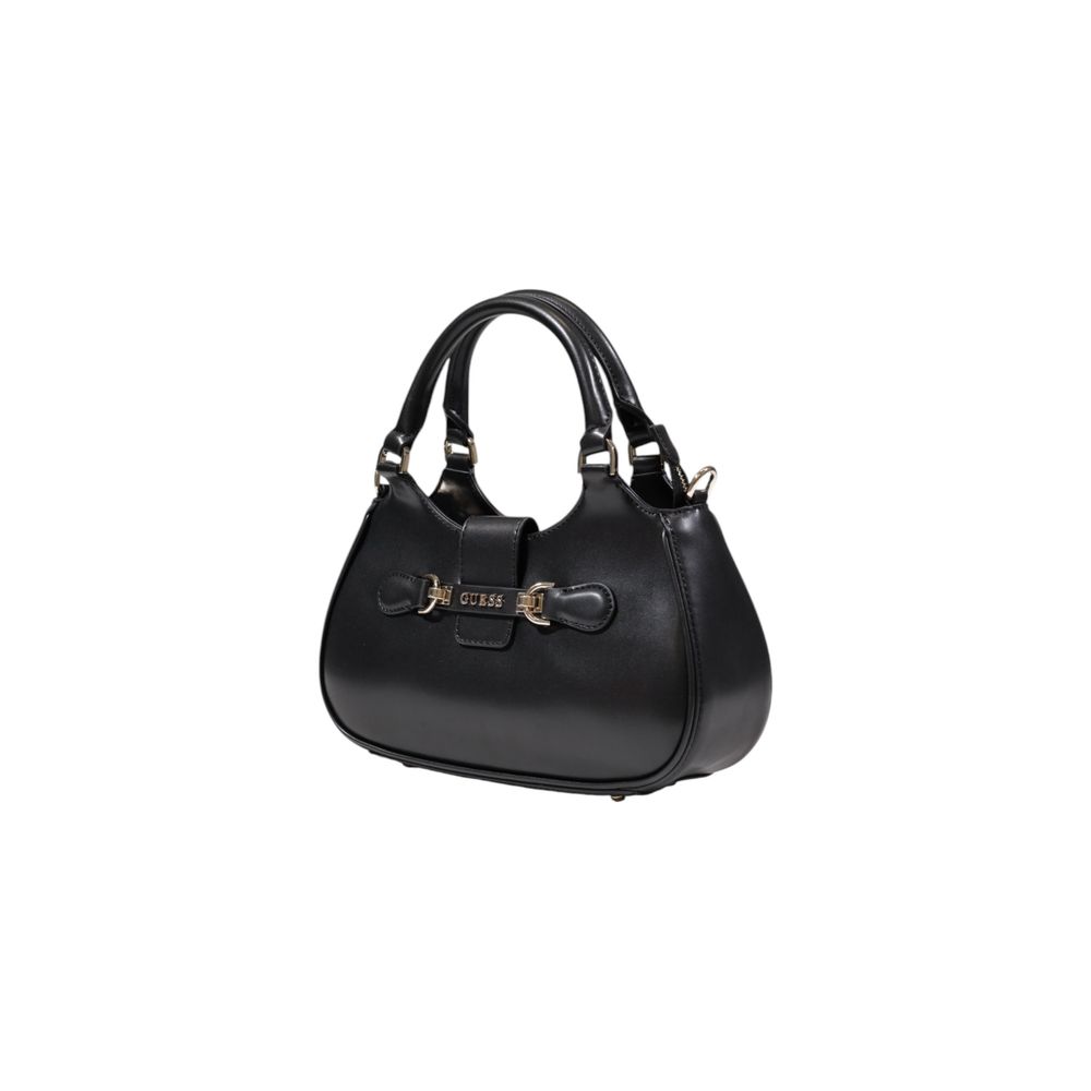 Guess Schwarze Polyethylen-Handtasche