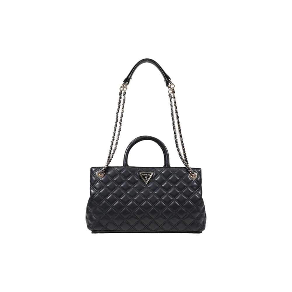 Guess Schwarze Polyethylen-Handtasche