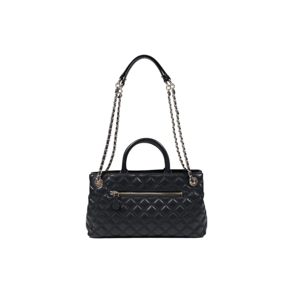 Guess Schwarze Polyethylen-Handtasche