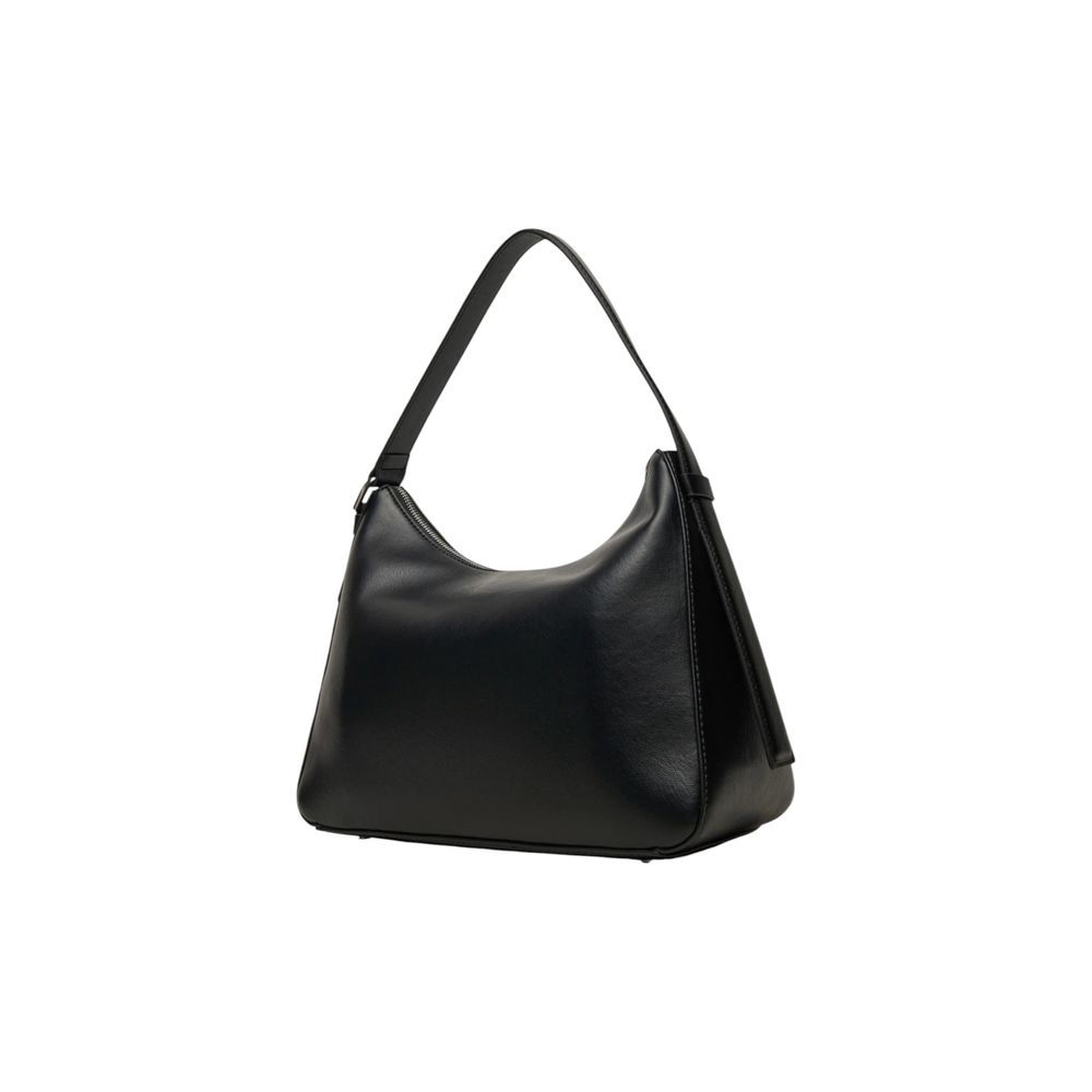 Calvin Klein Schwarze Polyethylen-Handtasche