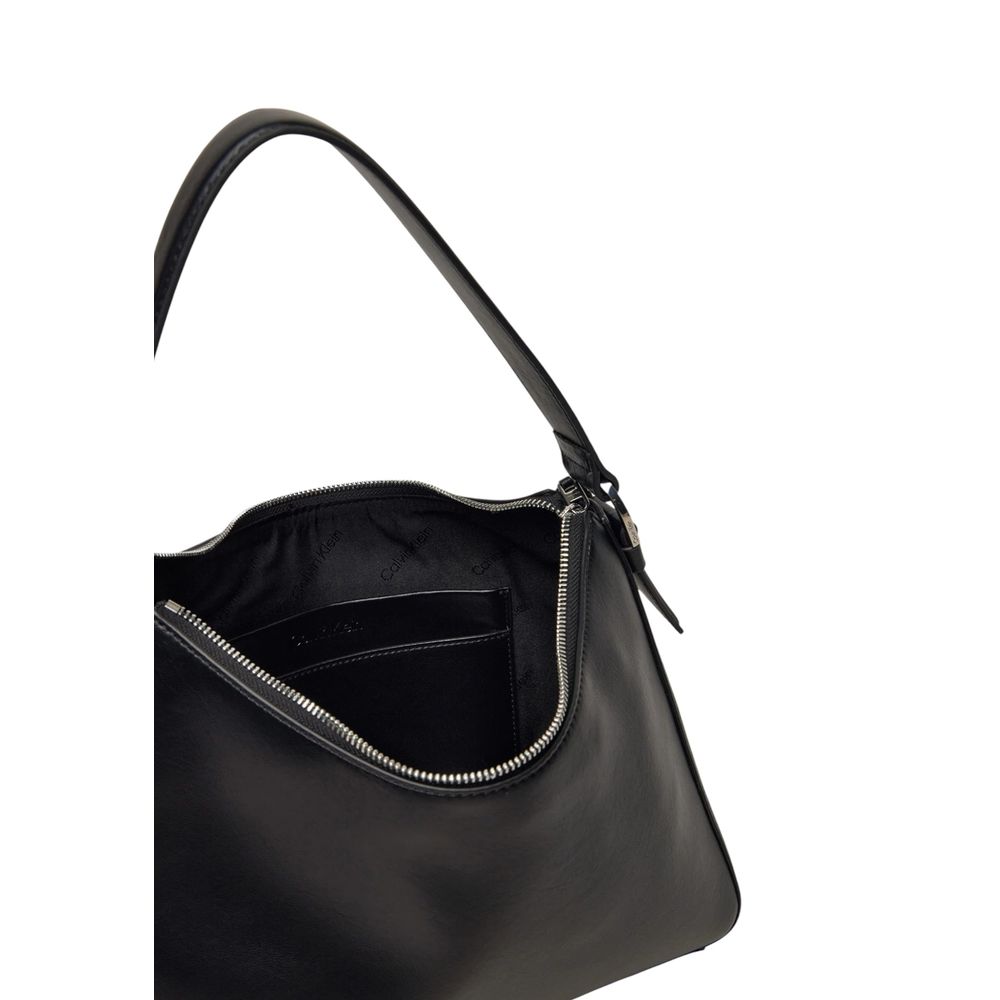 Calvin Klein Schwarze Polyethylen-Handtasche