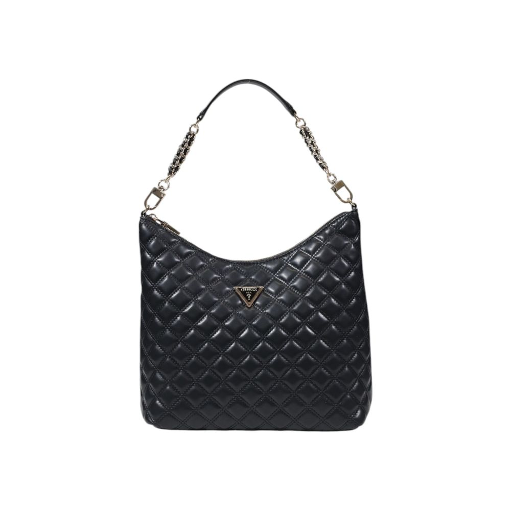 Guess Schwarze Polyethylen-Handtasche