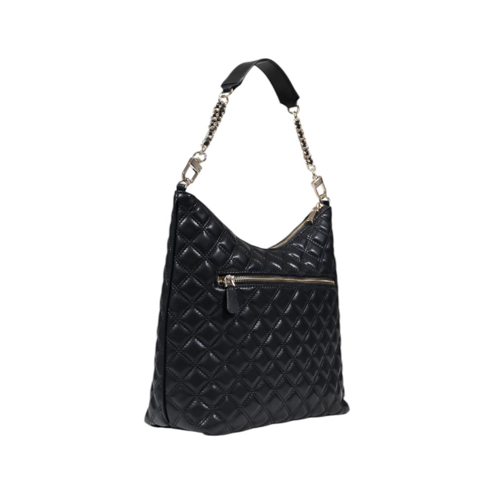 Guess Schwarze Polyethylen-Handtasche