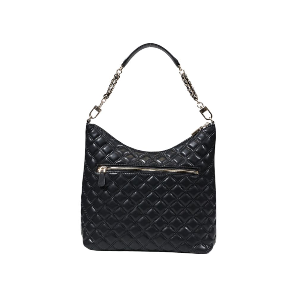 Guess Schwarze Polyethylen-Handtasche