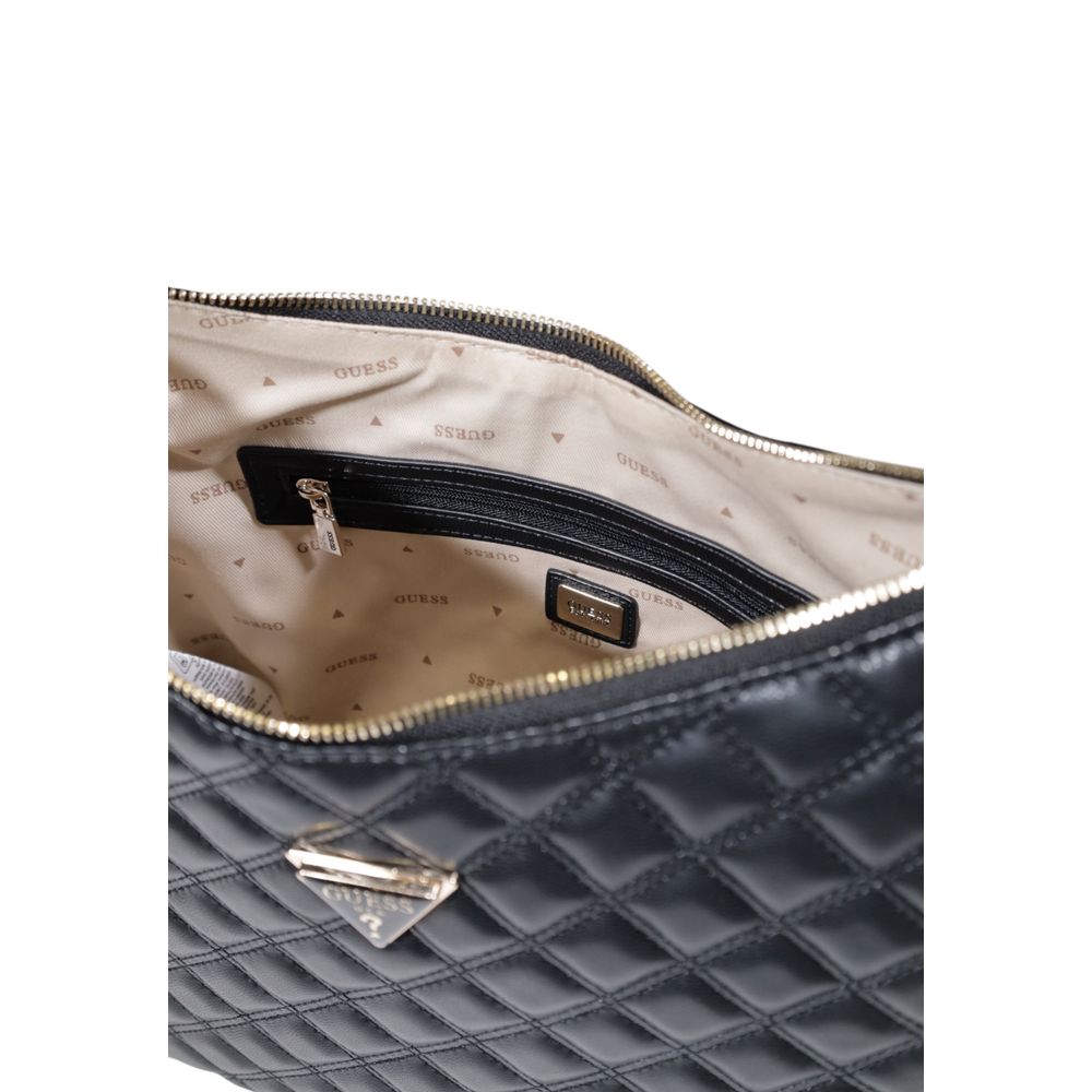 Guess Schwarze Polyethylen-Handtasche