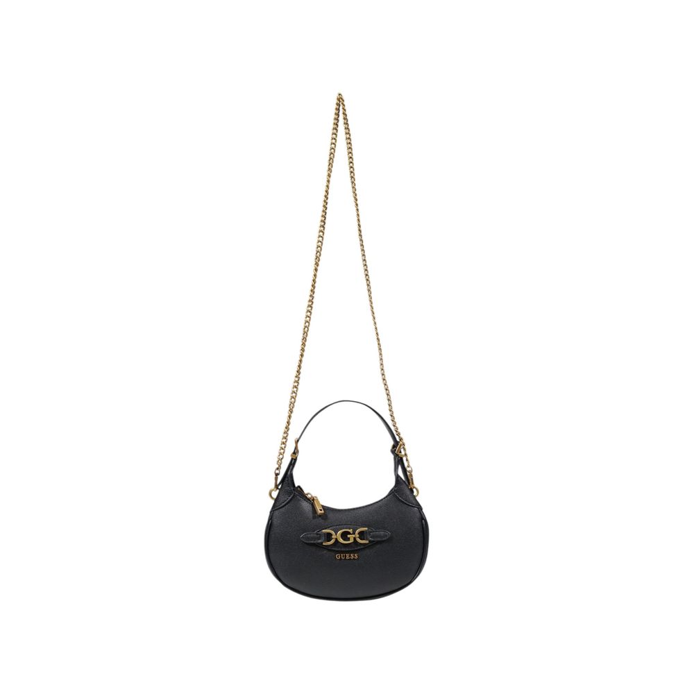 Guess Schwarze Polyethylen-Handtasche