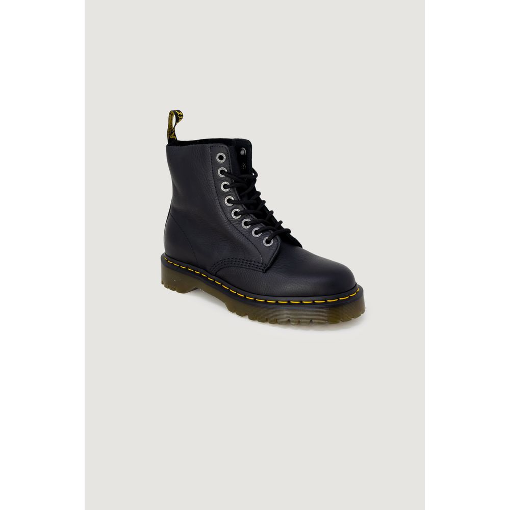 Dr. Martens Schwarzer Lederstiefel