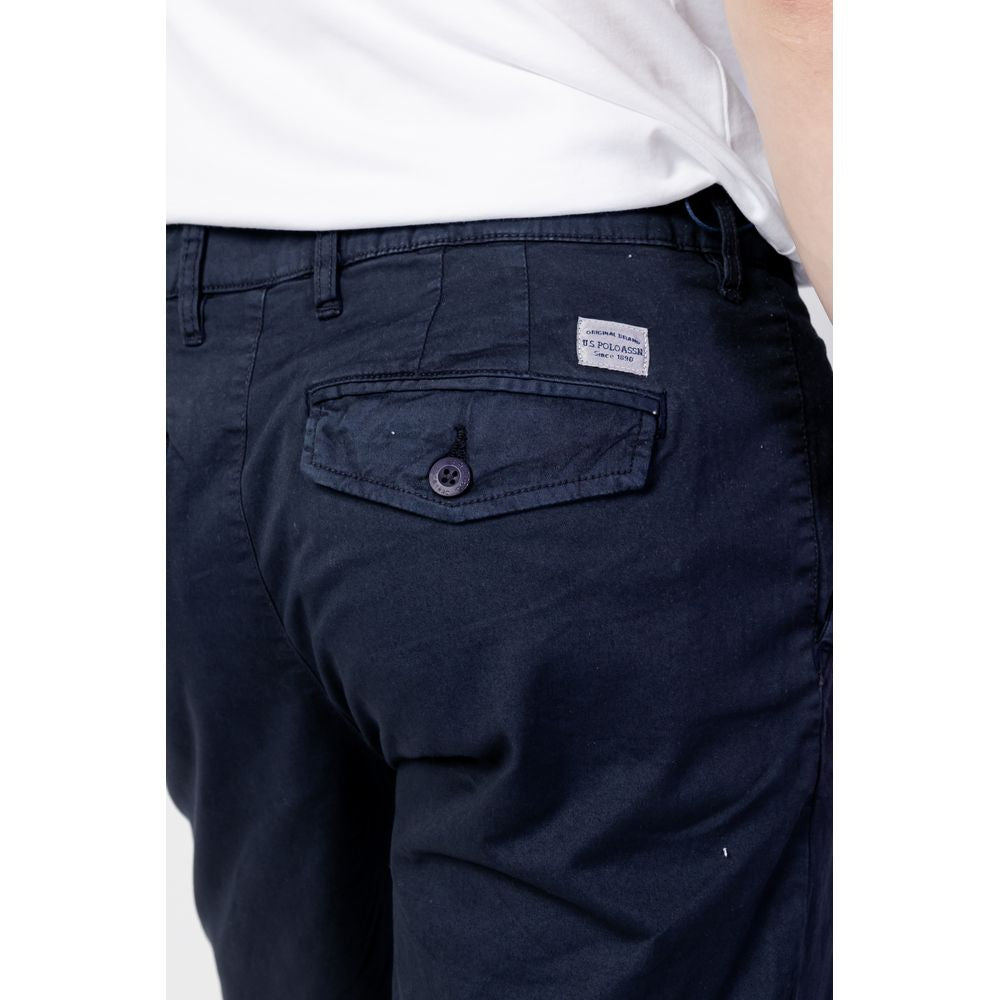 U.S. POLO ASSN. Blaue Baumwollshorts