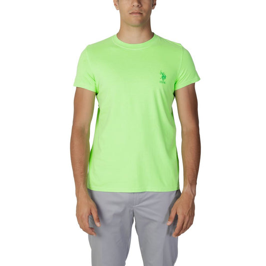 U.S. POLO ASSN. T-Shirt aus grüner Baumwolle