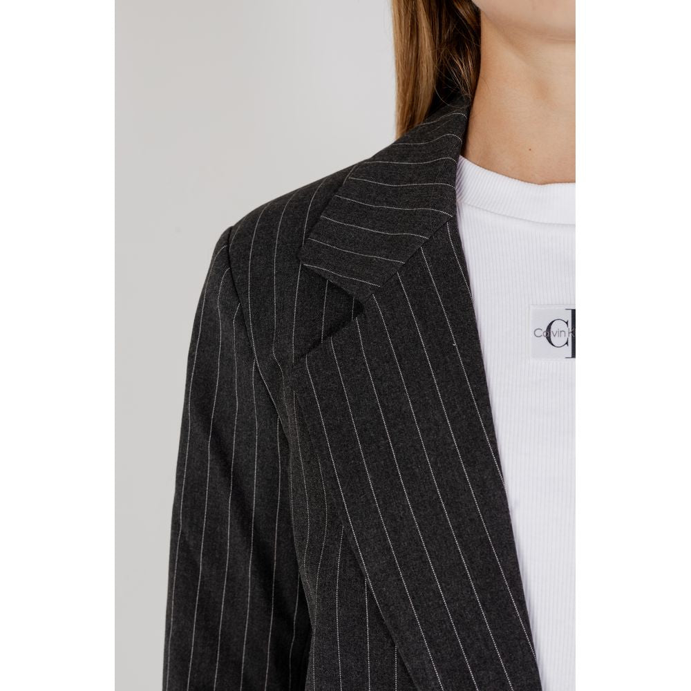 Only Graue Polyester Anzüge & Blazer