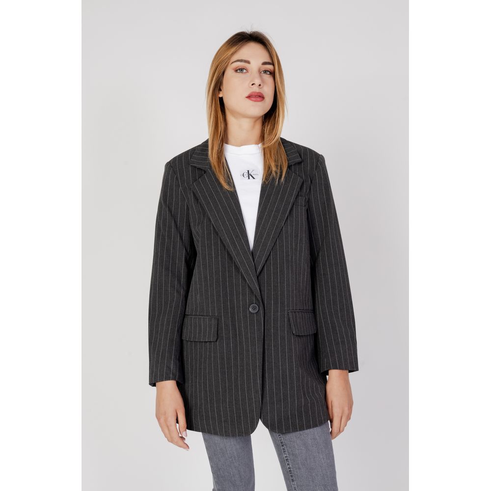 Only Graue Polyester Anzüge & Blazer