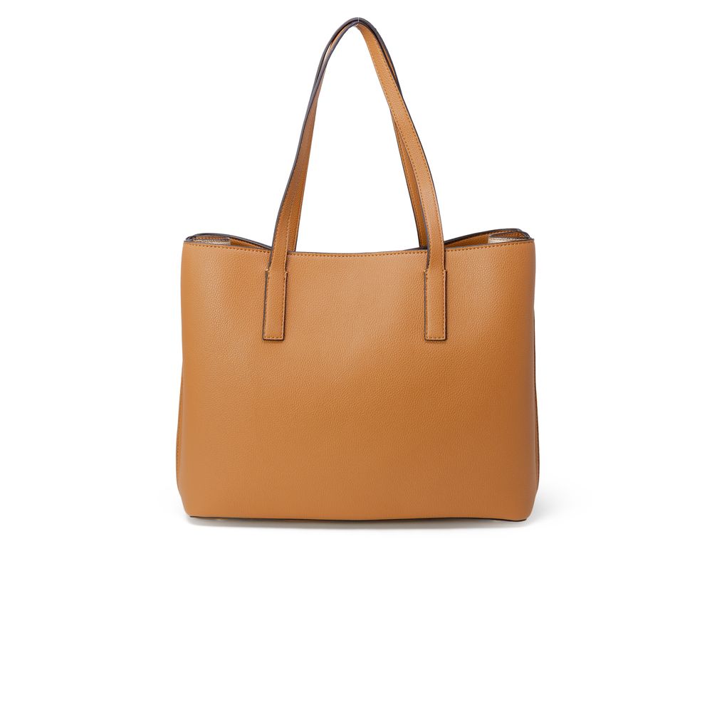 Guess Braune Polyethylen-Handtasche