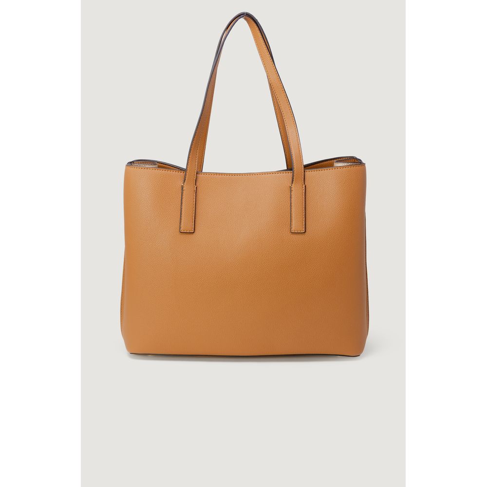 Guess Braune Polyethylen-Handtasche