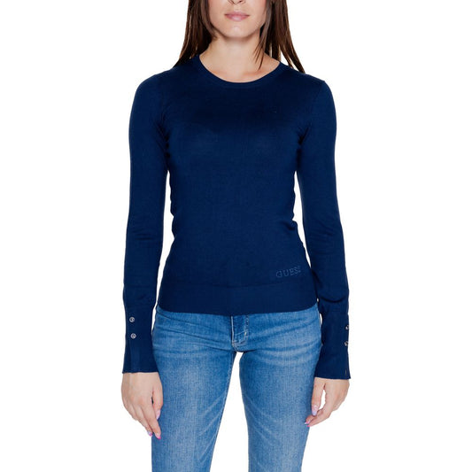 Guess Blaue Baumwolle Tops & T-Shirt