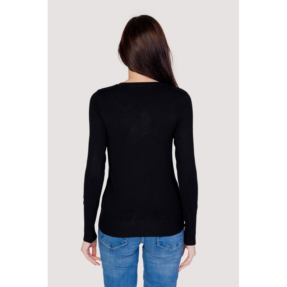 Guess Schwarze Baumwolle Tops & T-Shirt