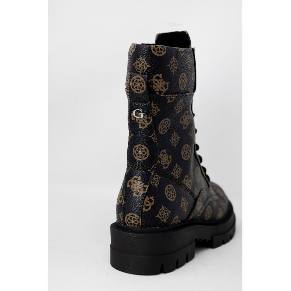 Guess Brauner Stiefel aus Kunstleder