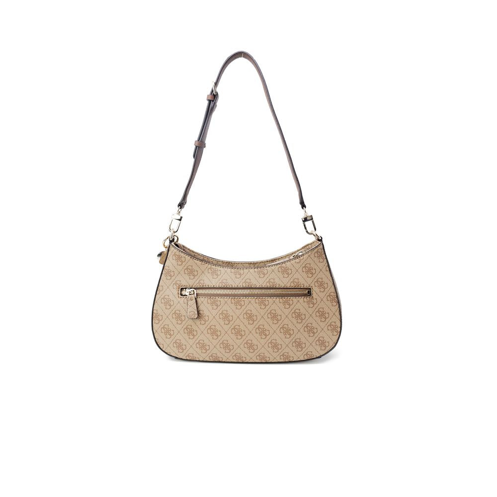 Guess Beige Polyethylen Handtasche