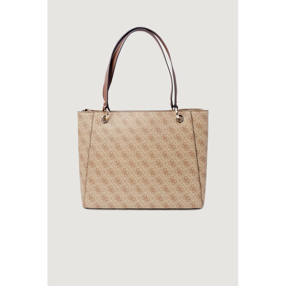 Guess Beige Polyethylen Handtasche