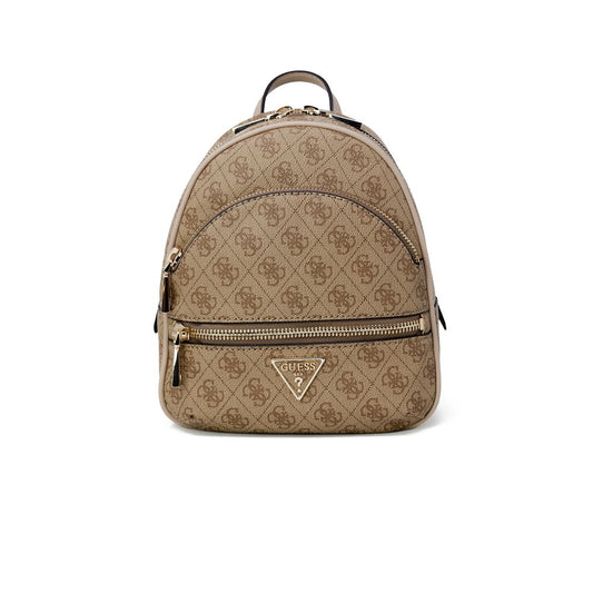 Guess Beige Polyethylen-Rucksack