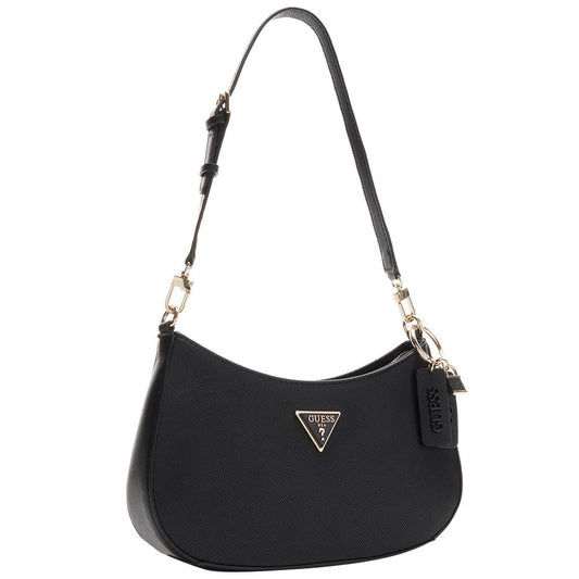 Guess Schwarze Polyester Handtasche