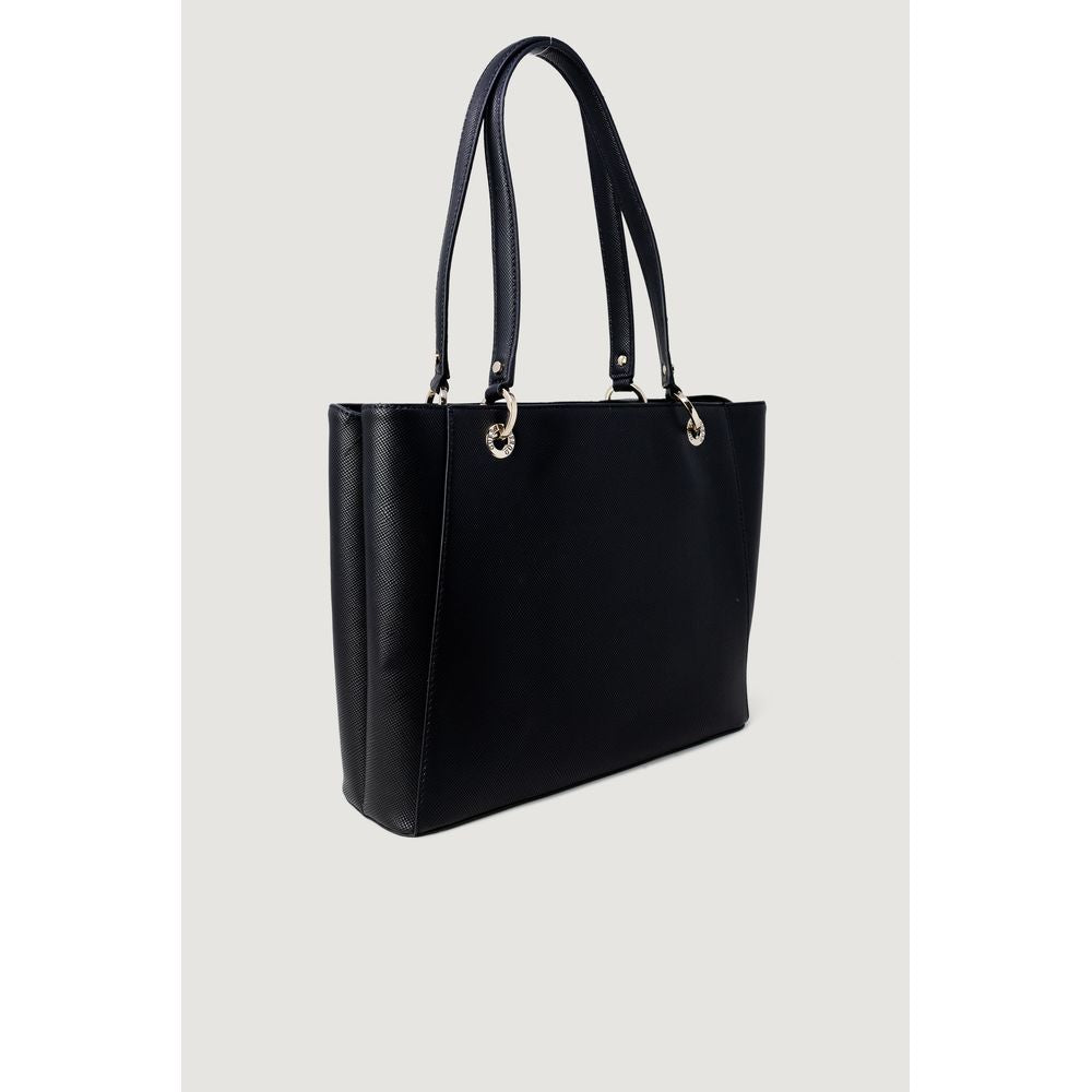 Guess Schwarze Polyethylen-Handtasche