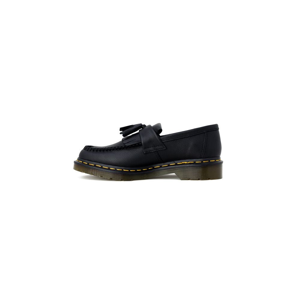 Dr. Martens Flacher Schuh aus schwarzem Leder