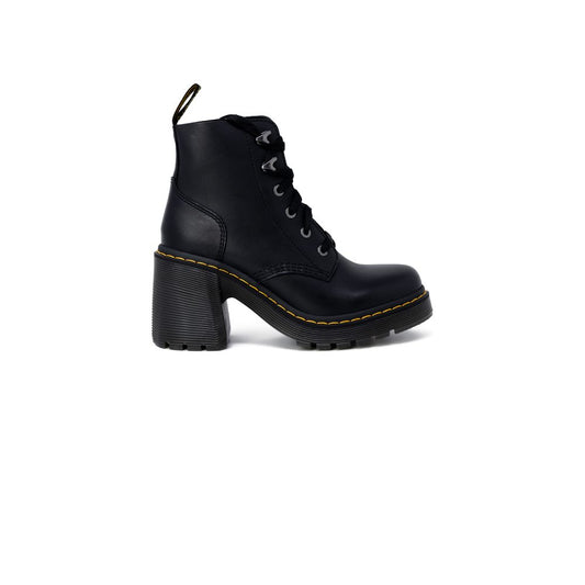 Dr. Martens Schwarzer Lederstiefel