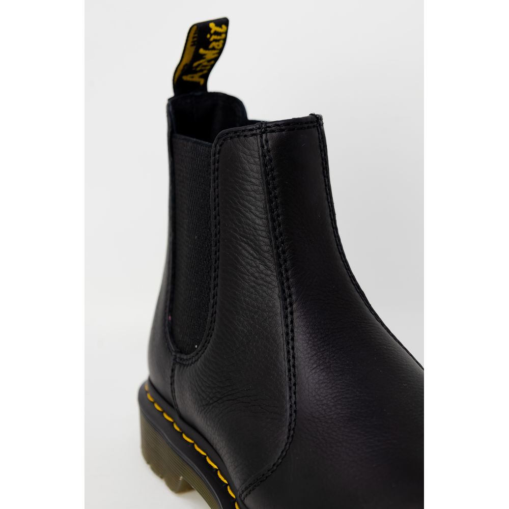 Dr. Martens Schwarzer Lederstiefel