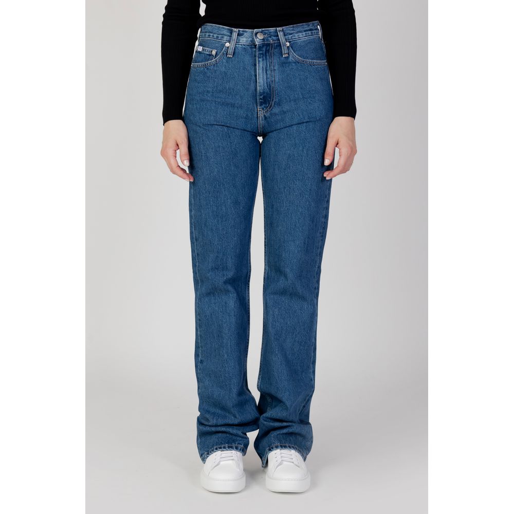 Calvin Klein Jeans Blaue Baumwolljeans & Hose