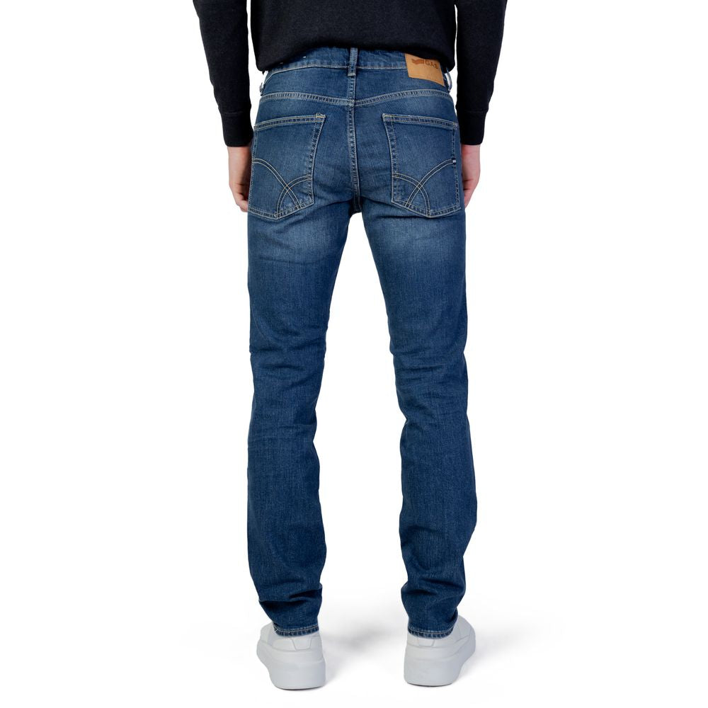 Gas Blaue Baumwolljeans & Hose