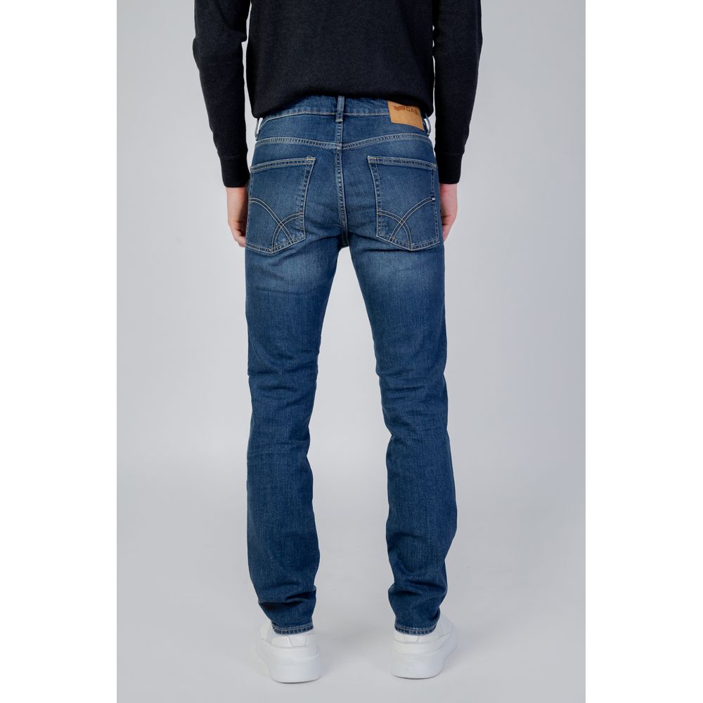 Gas Blaue Baumwolljeans & Hose